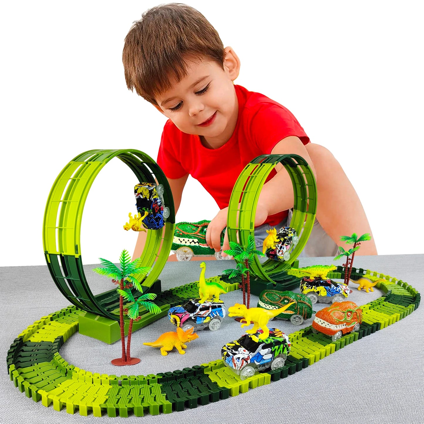 Dino Blaze Adventure Track Set