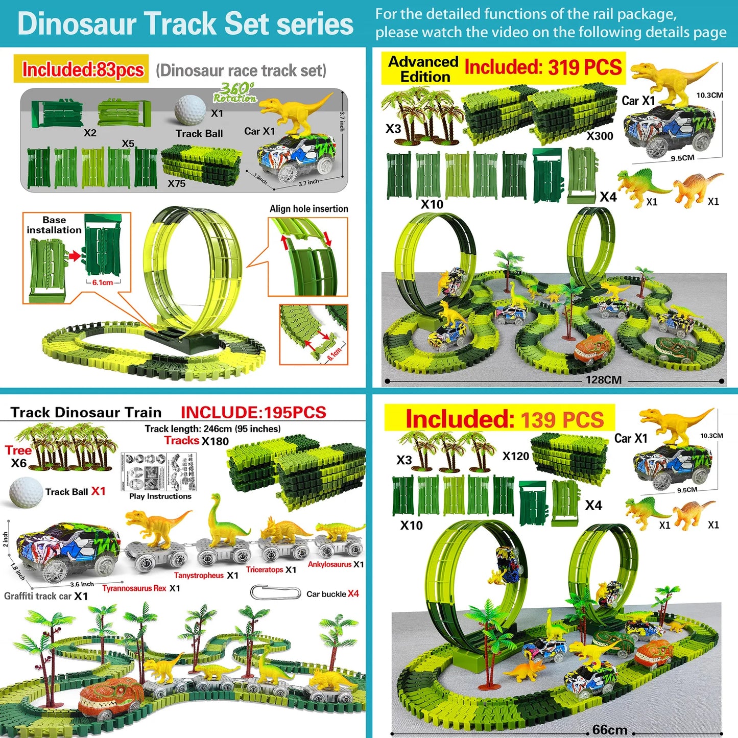 Dino Blaze Adventure Track Set